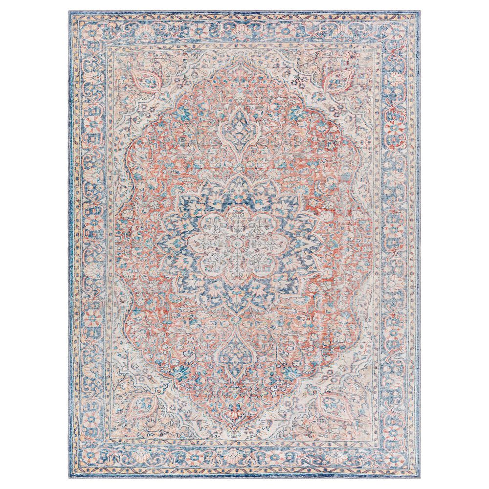 Surya Colin 9'3" x 12' Red, Blue, Tan, Yellow and Cream Area Rug