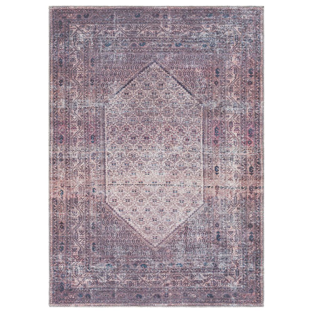 Surya Colin 9'3" x 12' Plum, Ink Blue, Dusty Pink and Cream Area Rug