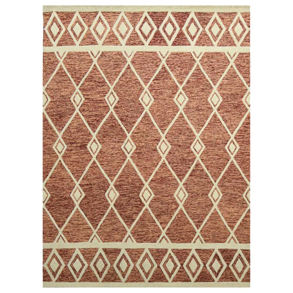Amer Rugs Vista 5' x 8' Rust Area Rug