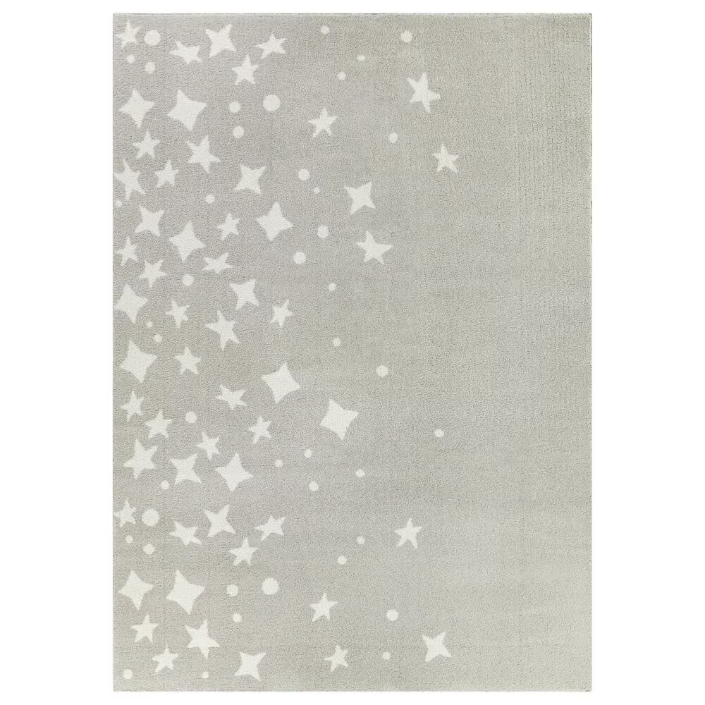 Balta Rugs Starlight 5'3" x 7' Grey Kids Area Rug