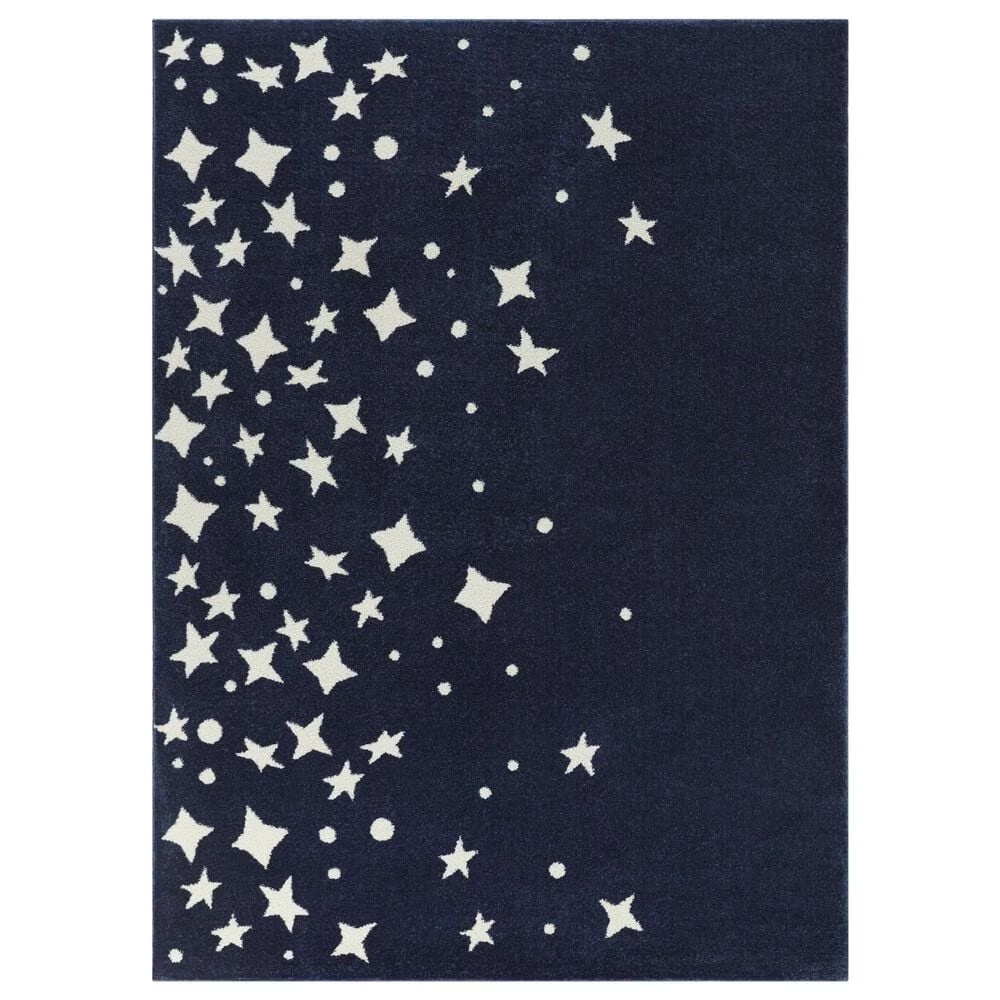 Balta Rugs Starlight 3'11" x 5'7" Navy Kids AreaRug