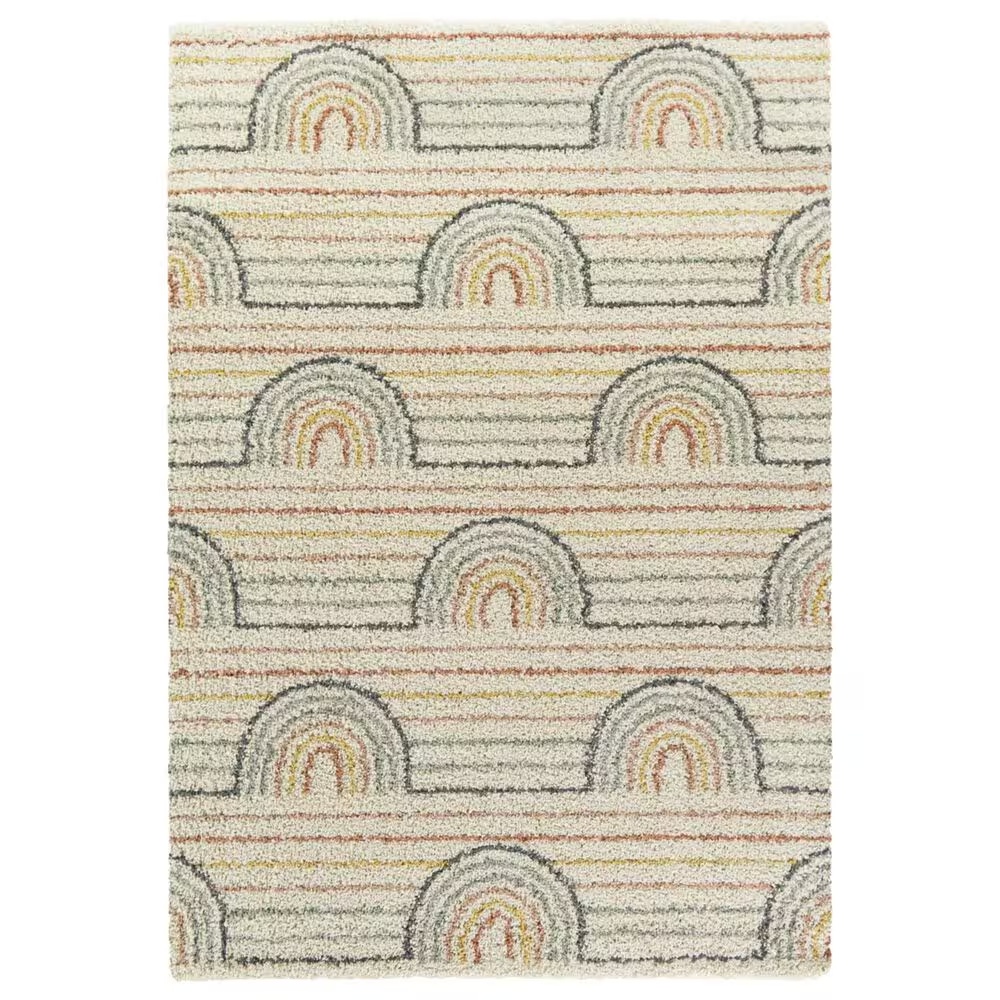Balta Rugs Hailey 4'4" x 6' Cream Kids Area Rug