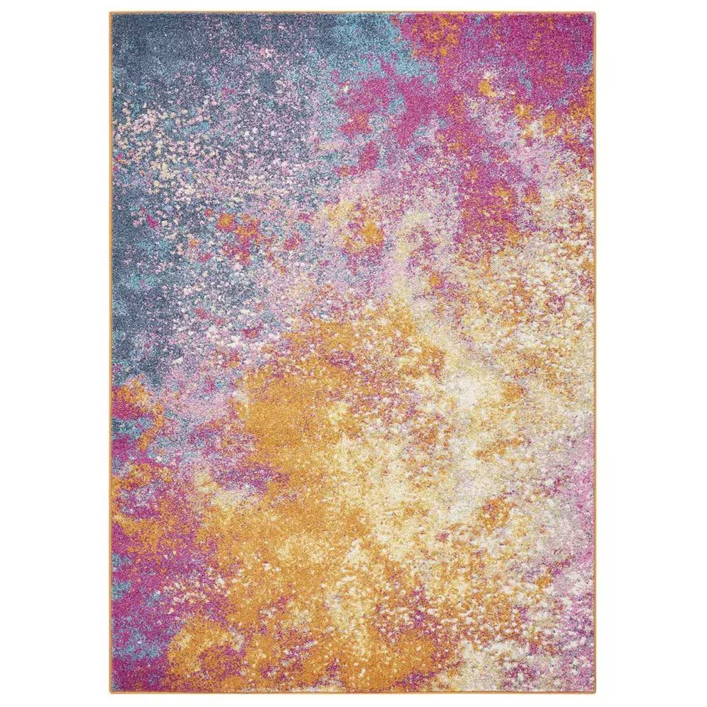 Nourison Passion PSN10 3'9" x 5'9" Sunburst Area Rug