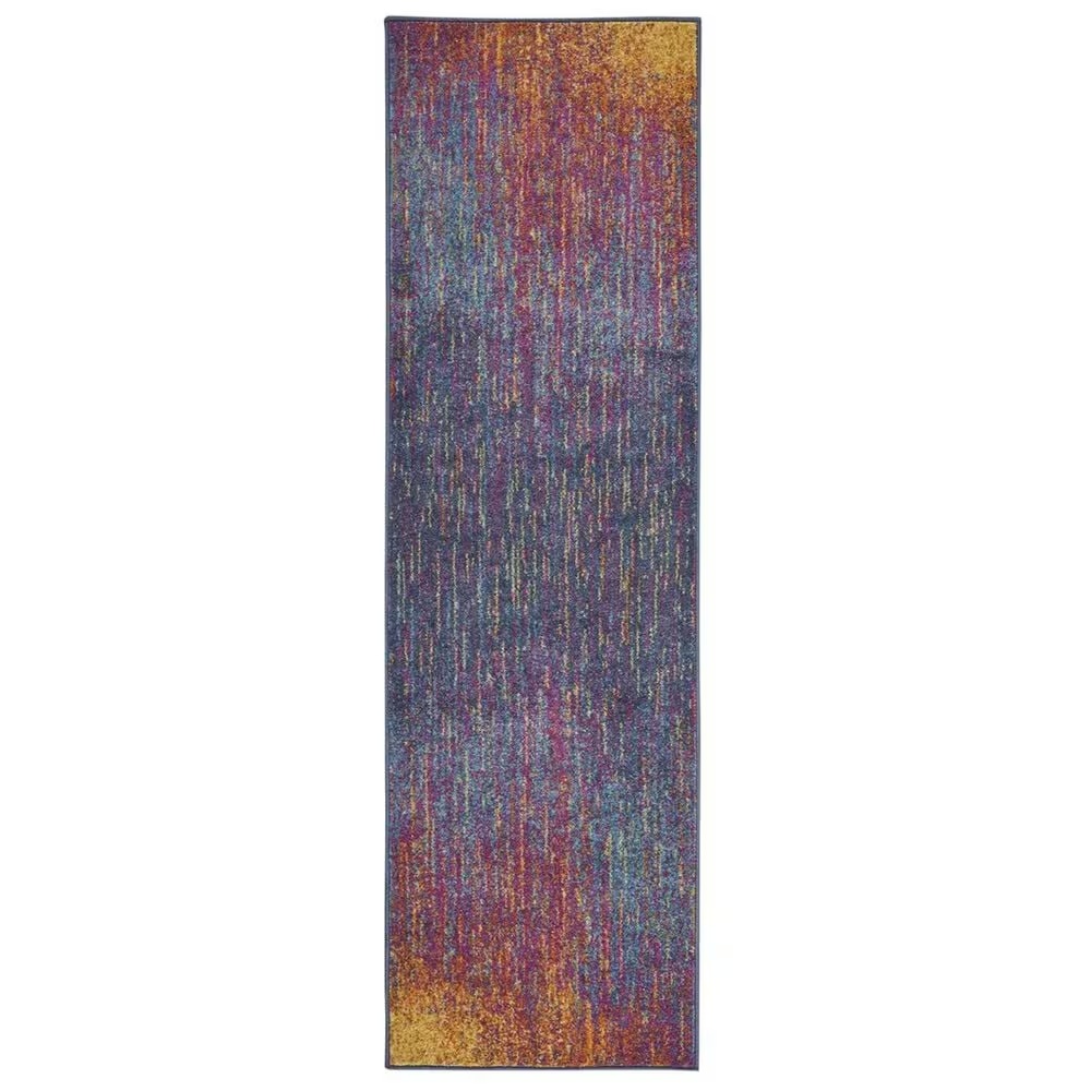 Nourison Passion PSN09 1'10" x 6' Multicolor Runner