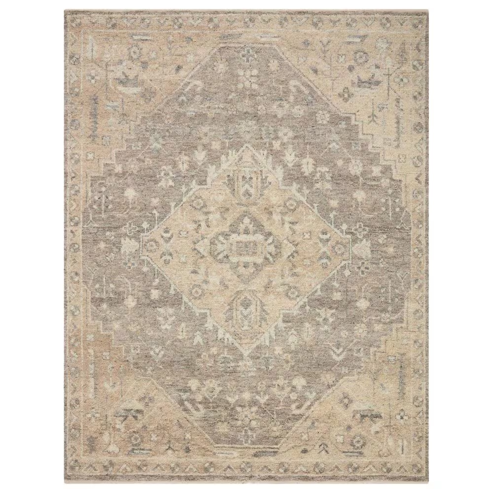 Loloi Marco 5'6" x 8'6" Taupe and Camel Area Rug