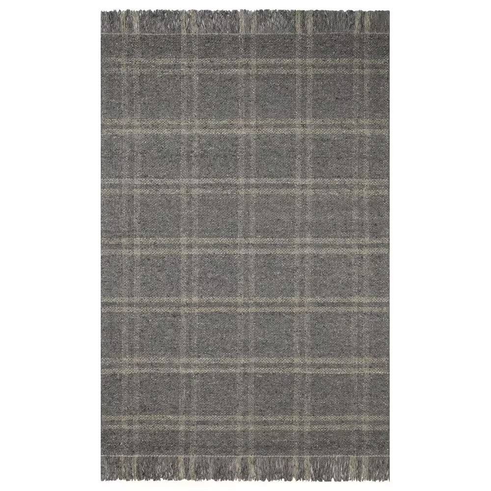 Magnolia Home Caleb 2'3" x 3'9" Mocha and Taupe Area Rug