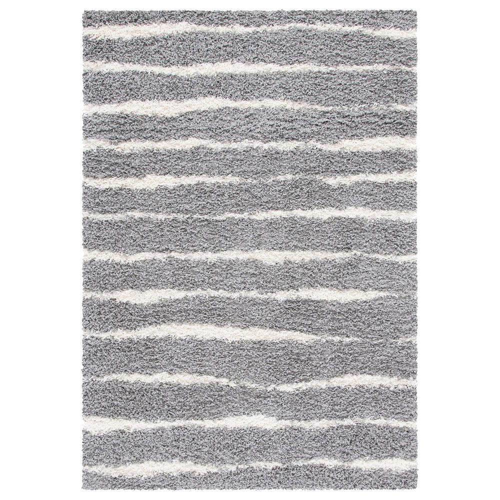 Safavieh Venus Shag VNS603J 11' x 15' Grey and Ivory Area Rug