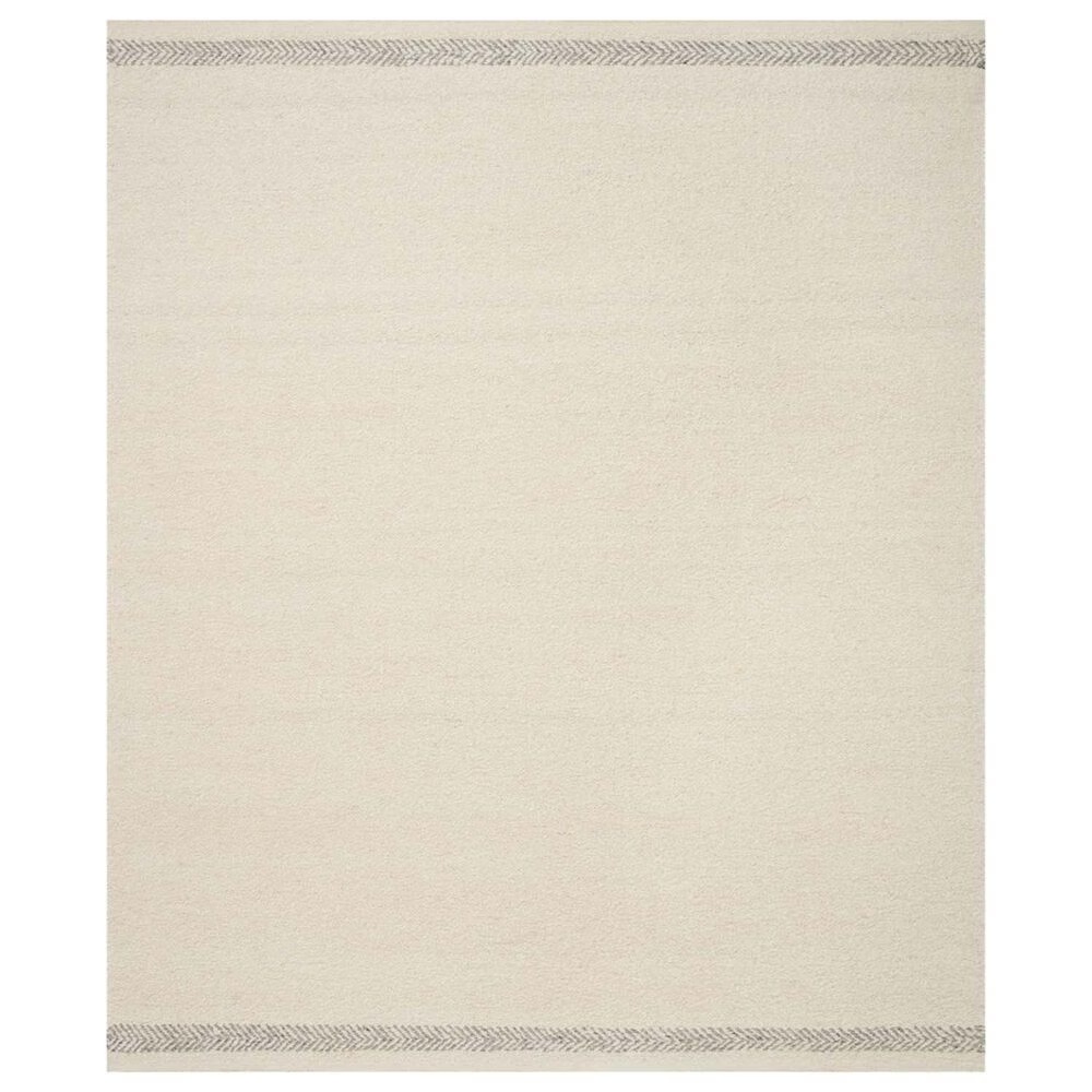 Loloi Reyla 2'6" x 13' Ivory and Silver