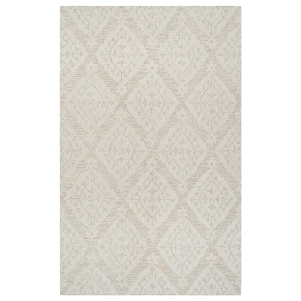 Safavieh Micro-Loop Geometric 5' Square Beige Area Rug