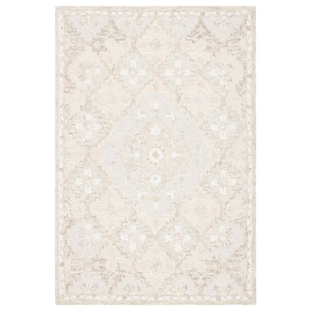 Safavieh Micro-Loop 8' x 10' Beige and Gray Area Rug