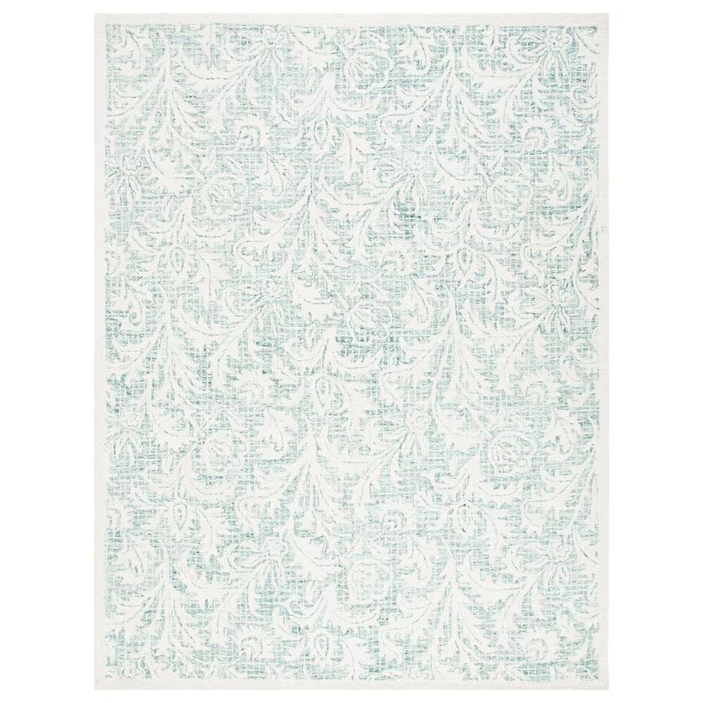 Safavieh Micro-Loop MLP379F 8' x 10' Gray and Ivory Area Rug