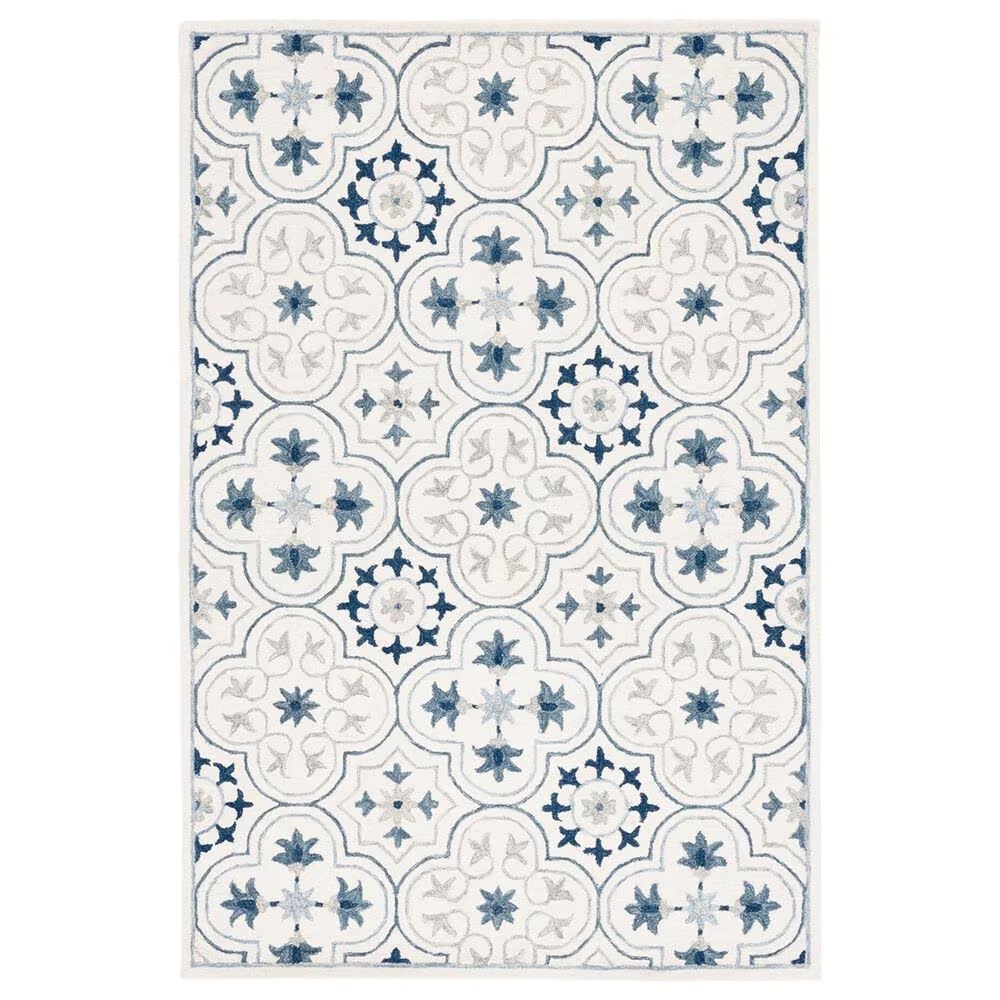Safavieh Micro-Loop 8' x 10' Ivory and Sage Area Rug