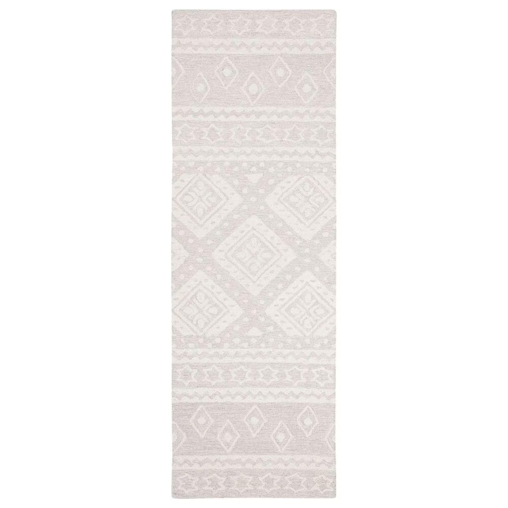 Safavieh Micro-Loop Southwestern 2'3" x 7' Gray and Ivory Runner