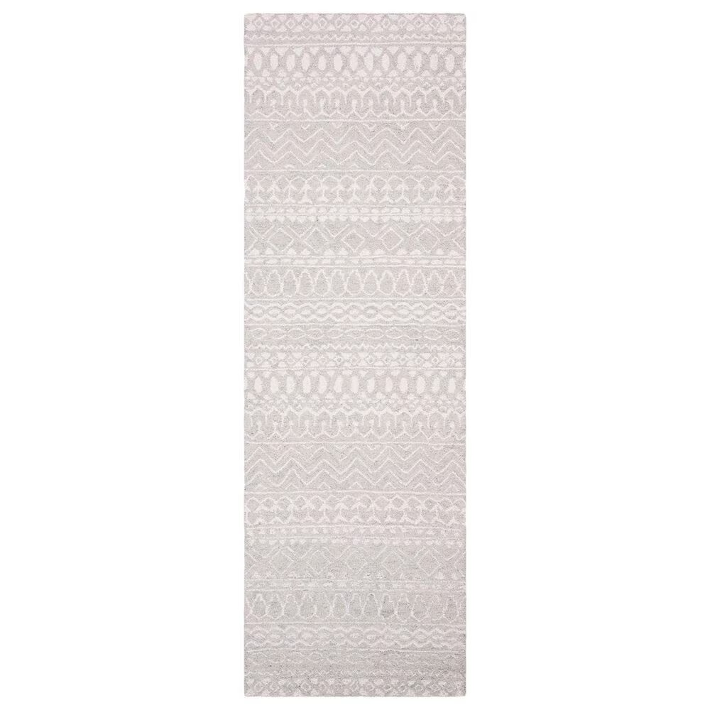 Safavieh Micro-Loop 2'3" x 7' Aqua and Ivory Runner