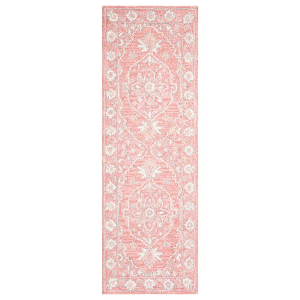 Safavieh Micro-Loop Oriental 2'3" x 9' Pink and Ivory Runner