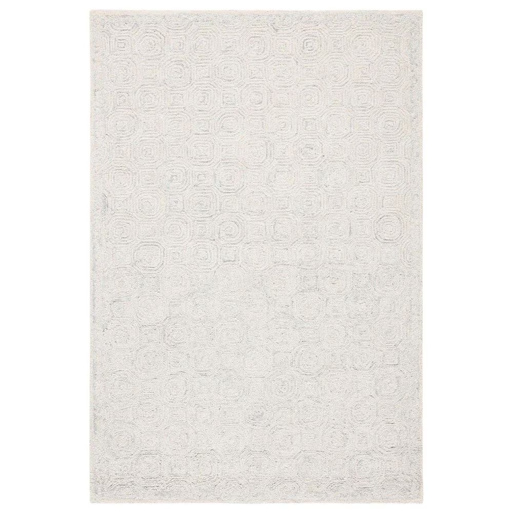 Safavieh Micro-Loop 4' x 6' Silver and Grey Area Rug