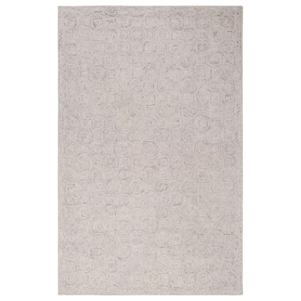 Safavieh Micro-Loop 5' x 8' Silver and Grey Area Rug