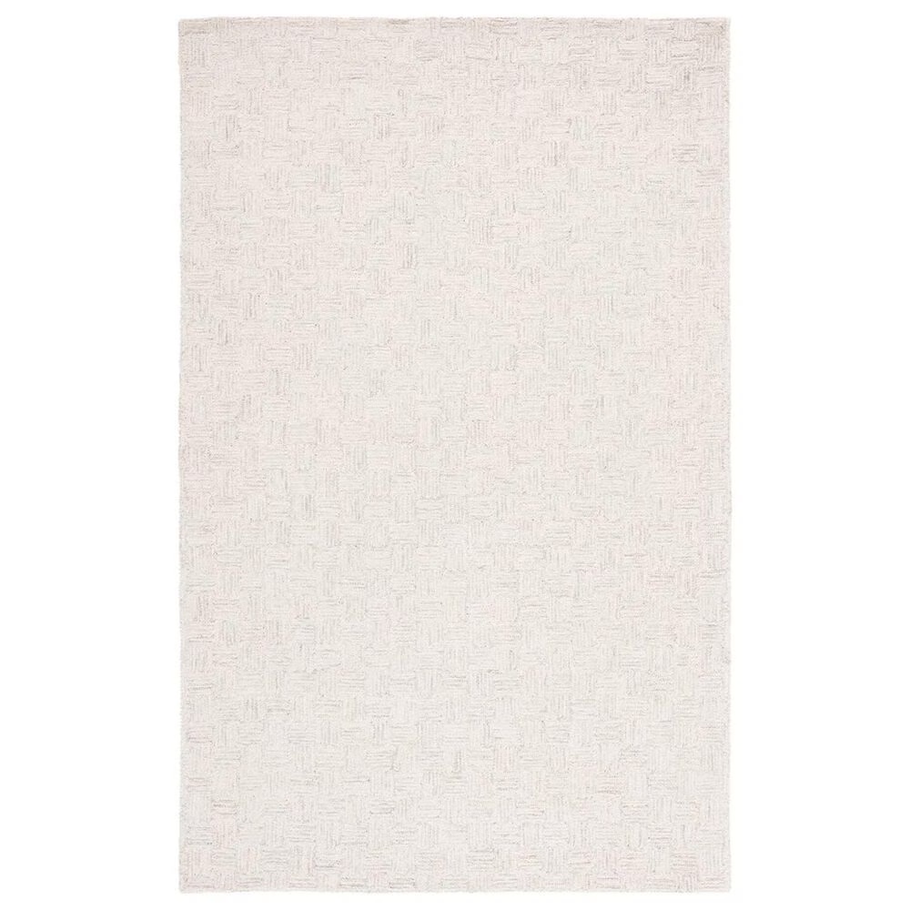 Safavieh Micro-Loop 5' x 8' Light Grey and Ivory Area Rug
