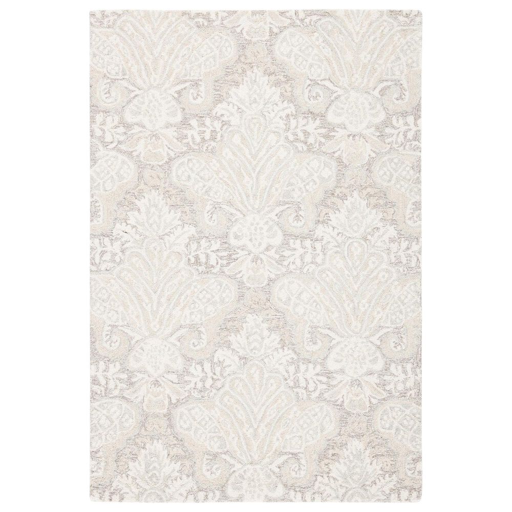 Safavieh Micro-Loop Damask 4' x 6' Beige Area Rug