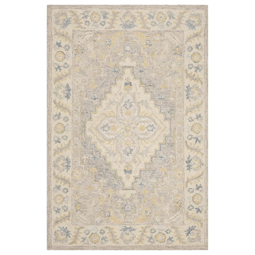 Safavieh Micro-Loop 4' x 6' Beige and Grey Area Rug