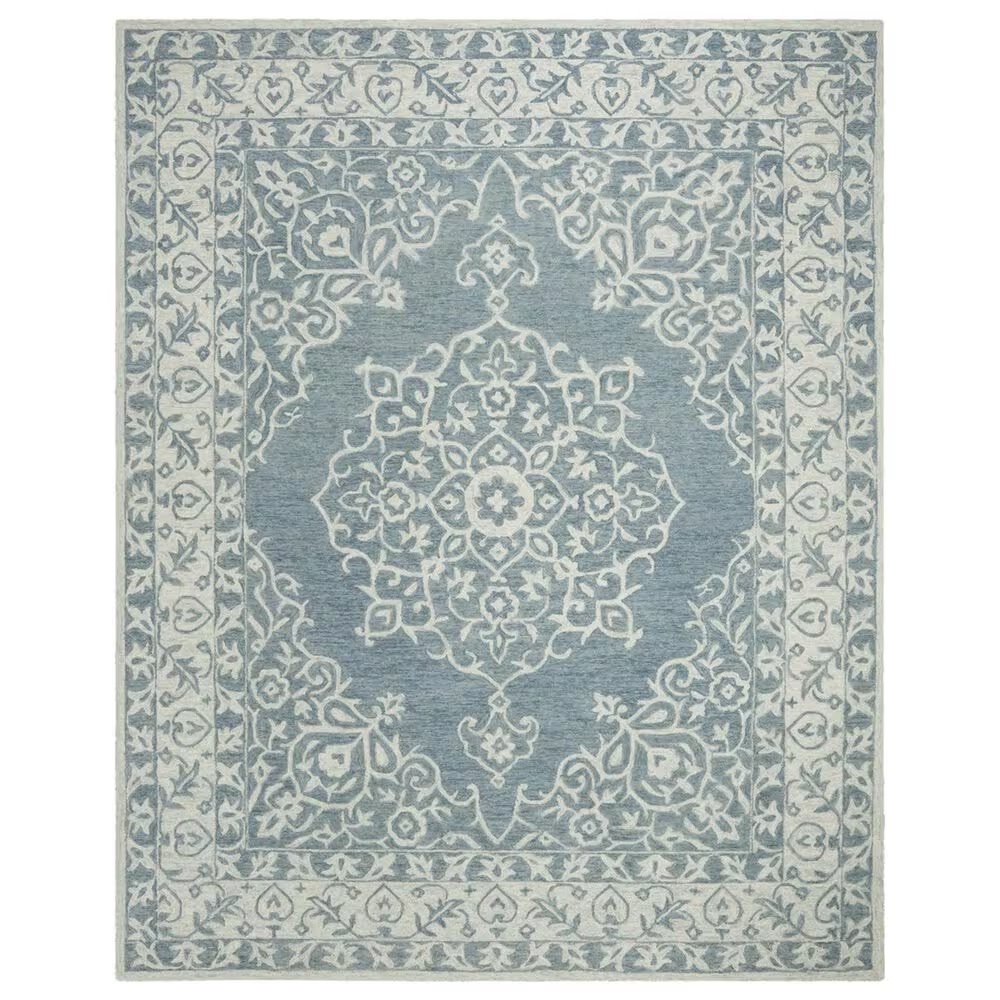 Safavieh Micro-Loop 8' x 10' Blue and Light Blue Area Rug