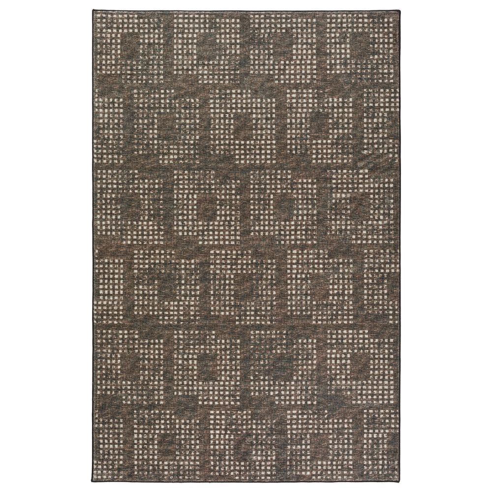 Dalyn Rug Company Delano 4' Round Chocolate Indoor/Outdoor Area Rug