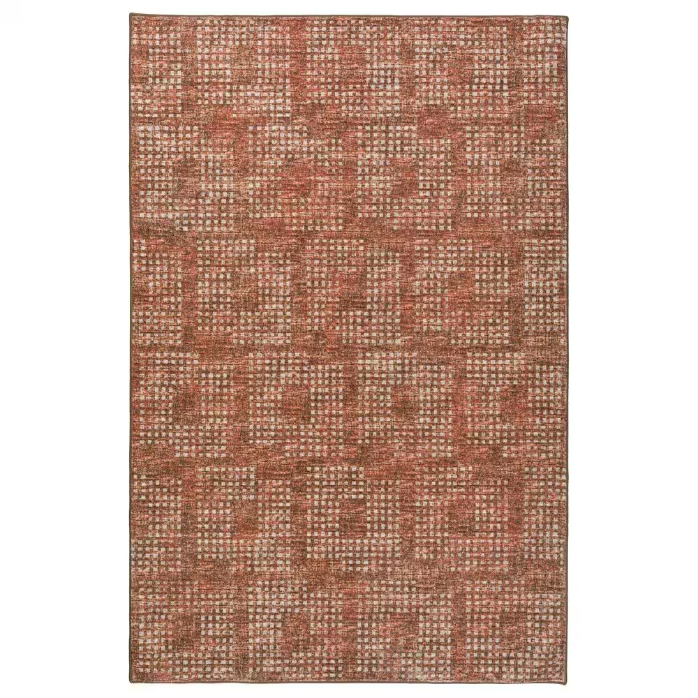 Dalyn Rug Company Delano 6' Round Paprika Indoor/Outdoor Area Rug