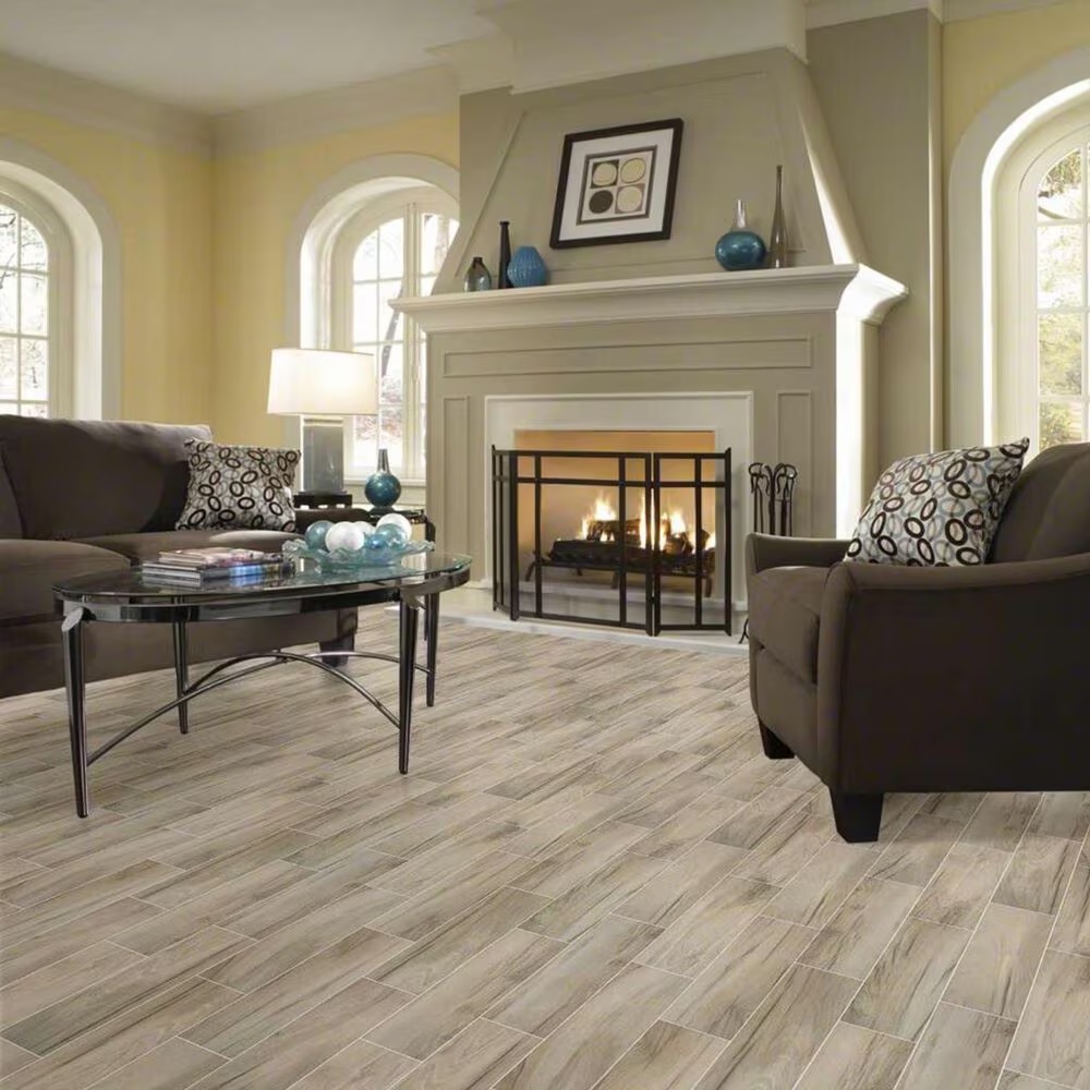 Shaw Voyage Taupe 6" x 24" Porcelain Tile