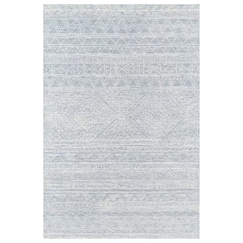 Momeni Mallorca 2' x 3' Light Blue Area Rug
