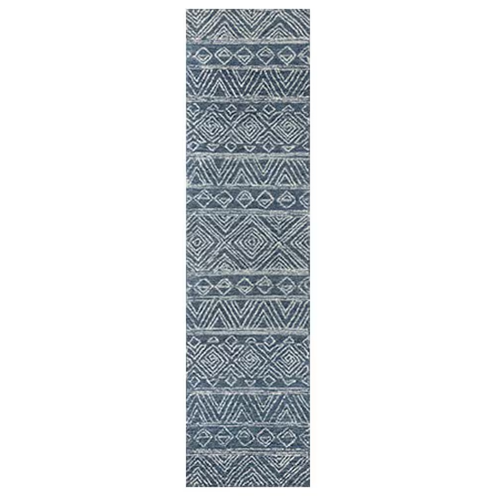 Momeni Mallorca 2' x 8' Denim Runner