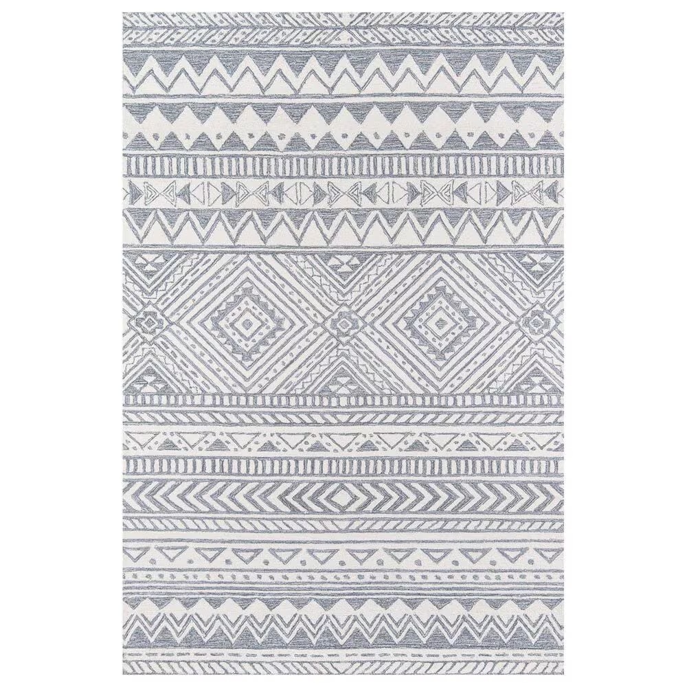 Momeni Mallorca 3'6" x 5'6" Grey Area Rug