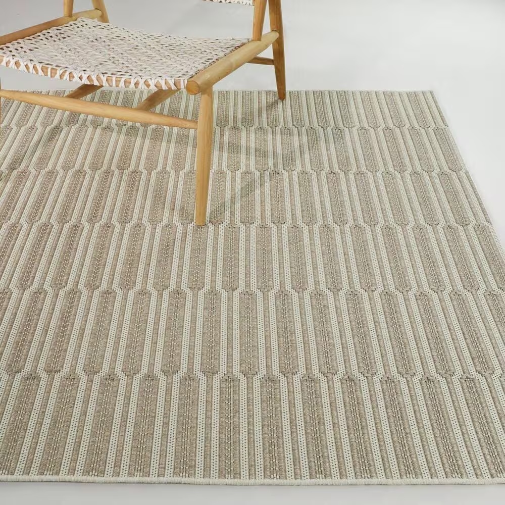 Balta Rugs Marcelo 5'3" x 7' Ivory Indoor/Outdoor Area Rug