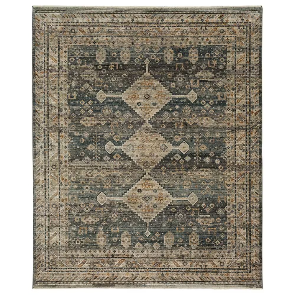 Karastan Echo Milo 10' x 14' Grey Area Rug