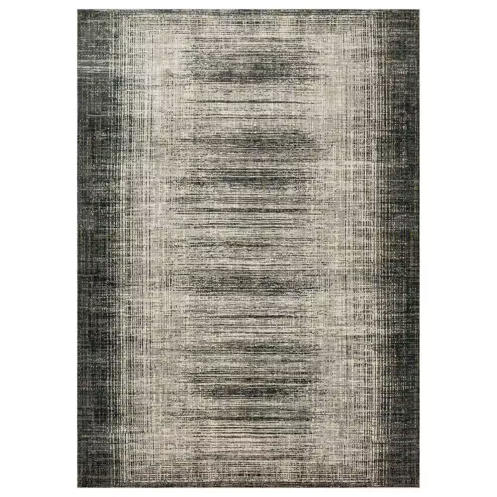 Karastan Tryst Turin 9' x 12' Anthracite Area Rug