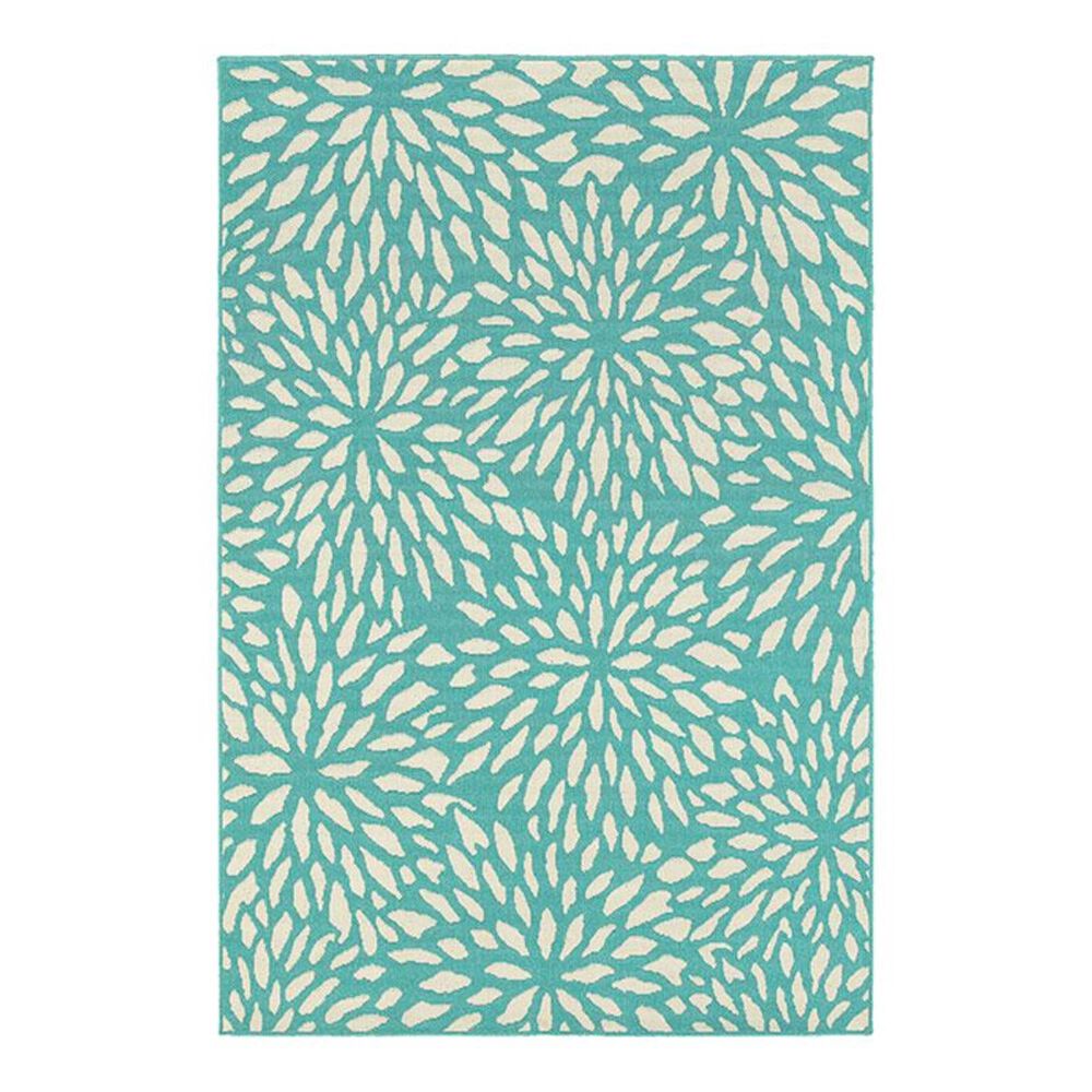 Oriental Weavers Meridian 1506L 1'10" x 2'10" Blue Scatter Rug