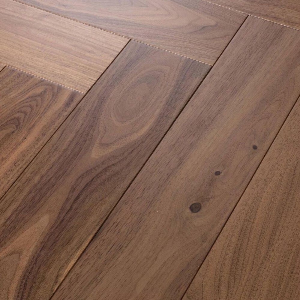 Anderson Tuftex Revival Walnut Herringbone Era Engineered Hardwood