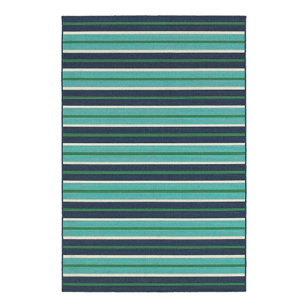 Oriental Weavers Meridian 9652F 6'7" x 9'6" Blue Area Rug