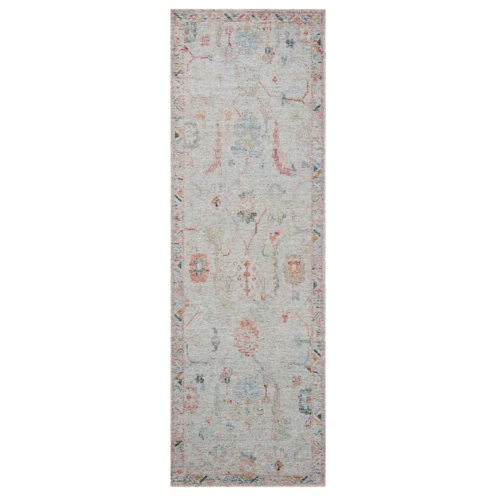 Loloi II Elysium 2' x 5' Pebble and Multicolor Runner