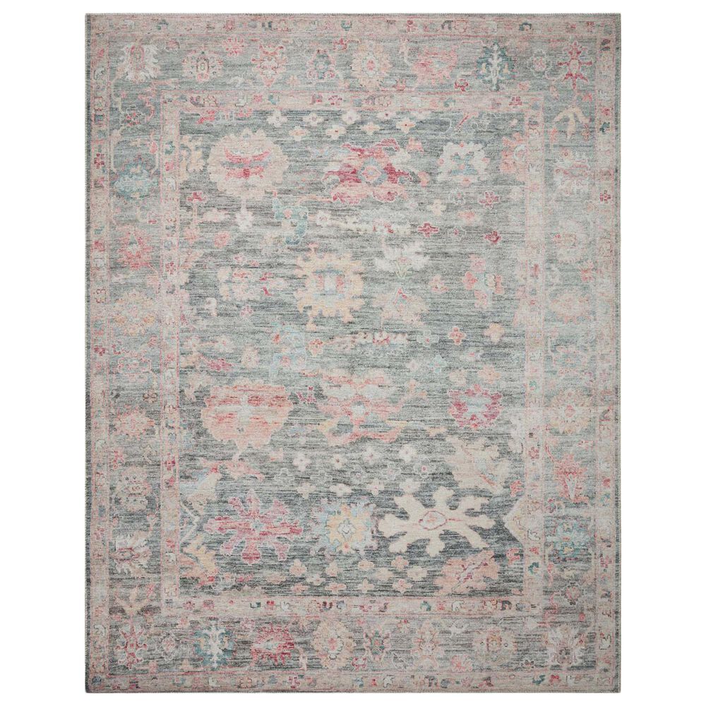Loloi II Elysium 8'6" x 11'6" Graphite and Multicolor Area Rug