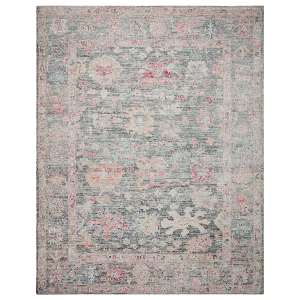 Loloi II Elysium 9'6" x 14' Graphite and Multicolor Area Rug