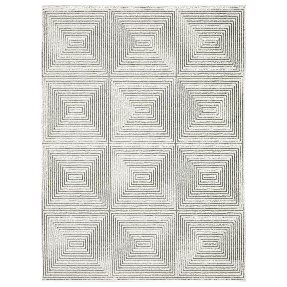 Oriental Weavers Montecito Illusion 3'3" x 5' Gray Area Rug
