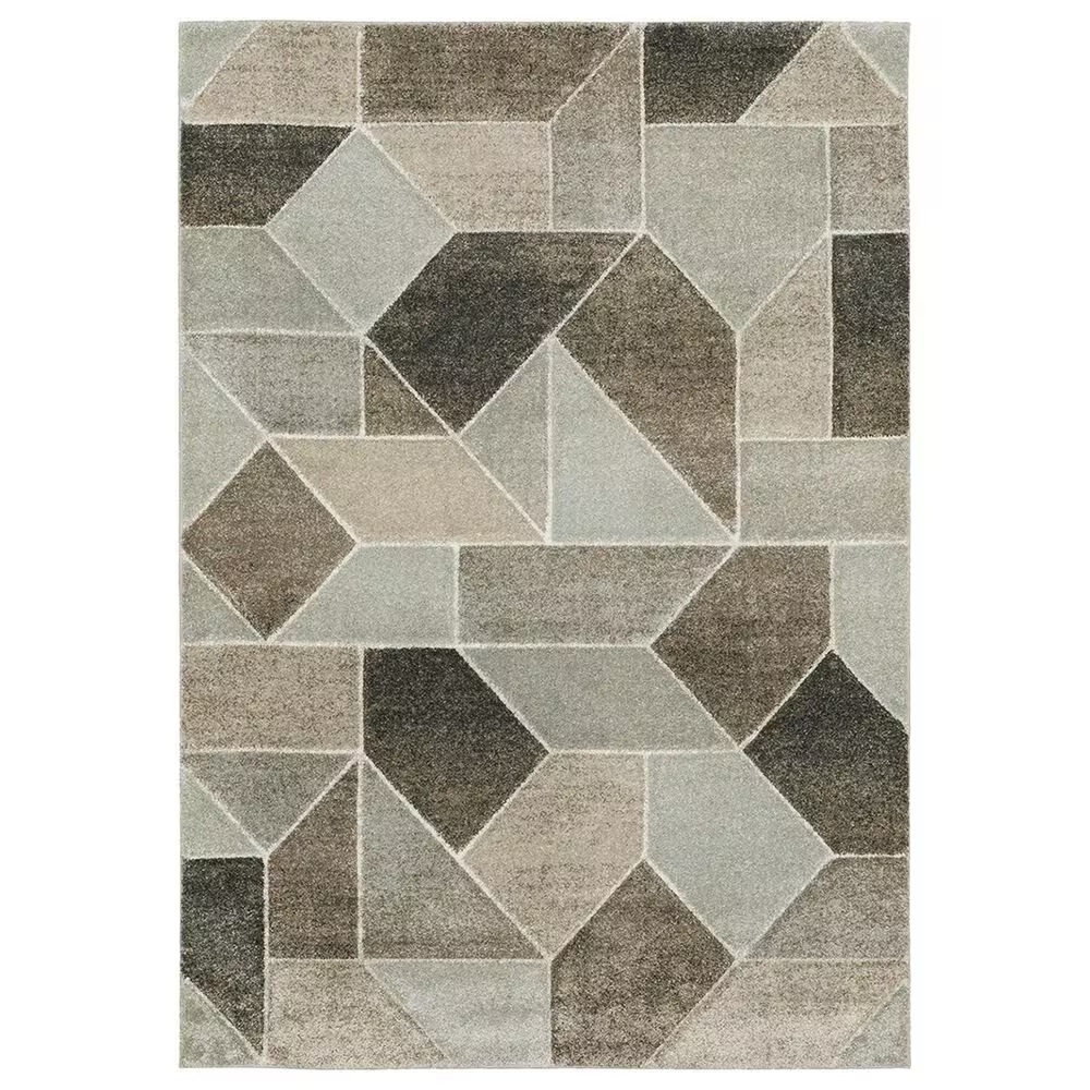 Oriental Weavers Cambria Triangular 3'3" x 5' Multicolor Area Rug