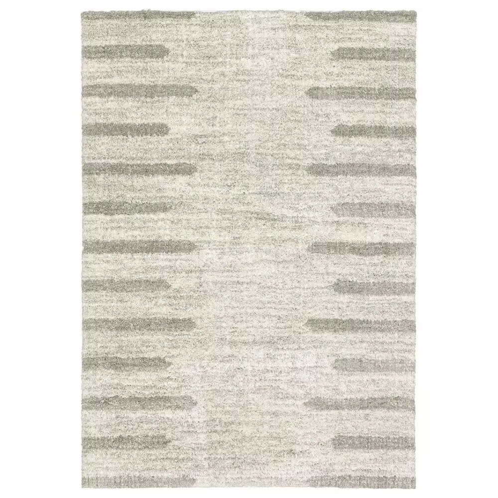 Oriental Weavers Verona Geo Shading 2' x 3' Ivory Area Rug
