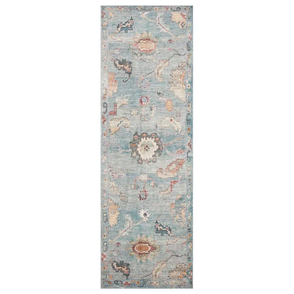 Loloi II Margot 2' x 5' Denim and Multicolor Runner