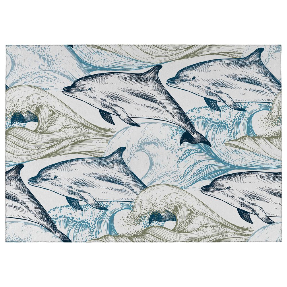 Dalyn Rug Company Harbor HA10 10' x 14' Ivory Indoor/Outdoor Area Rug