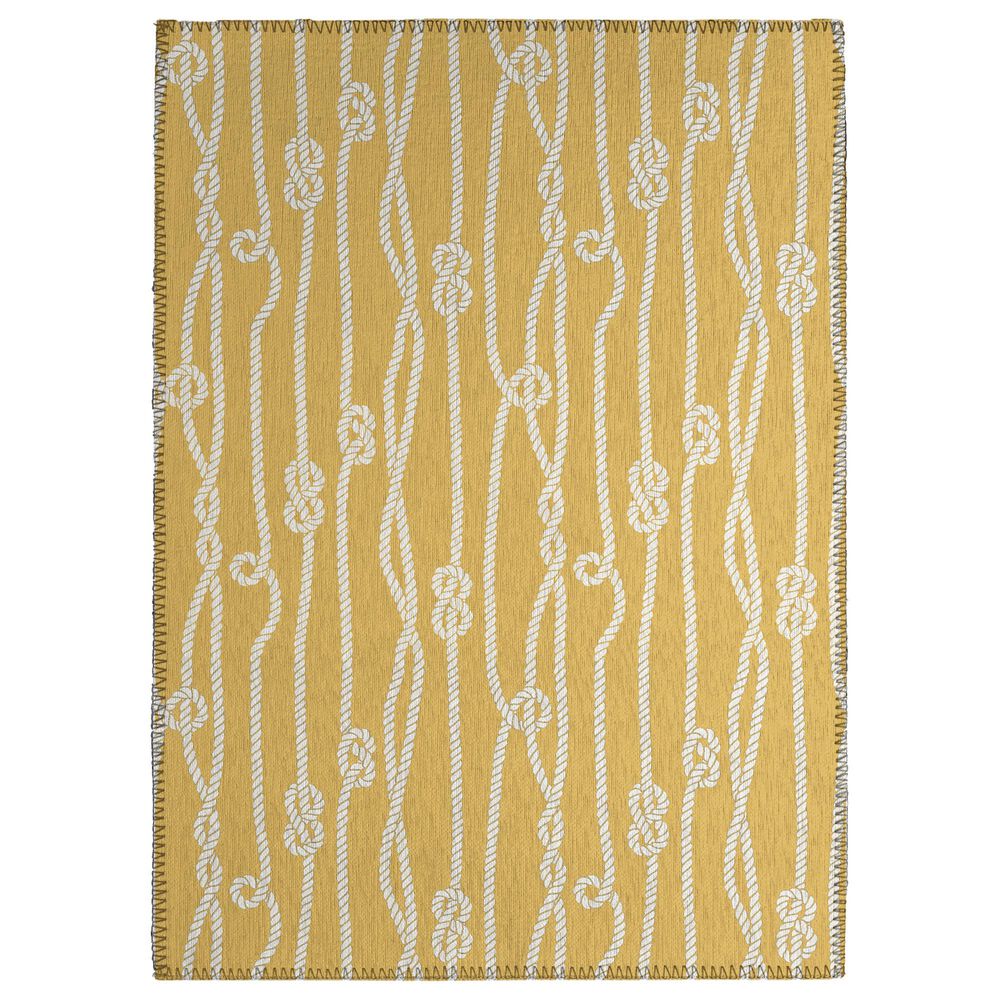 Dalyn Rug Company Harbor 2'6" x 3'10" Gold Indoor/Outdoor Area Rug
