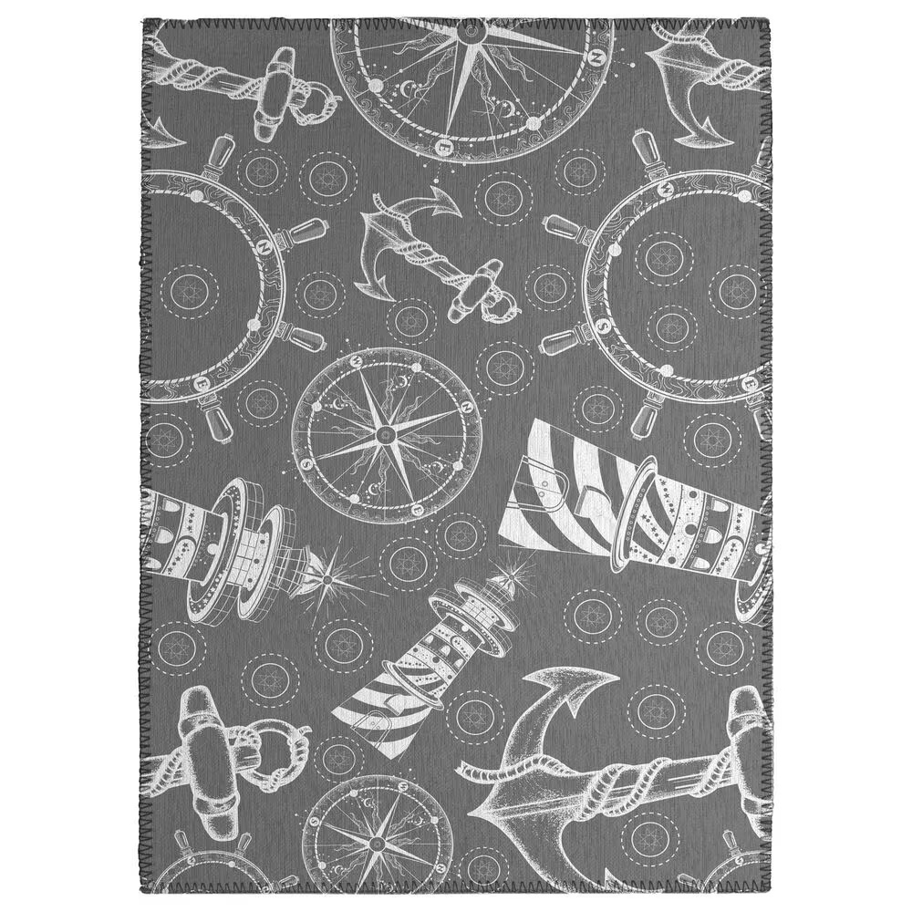 Dalyn Rug Company Harbor 2'6" x 3'10" Grey Indoor/Outdoor Area Rug