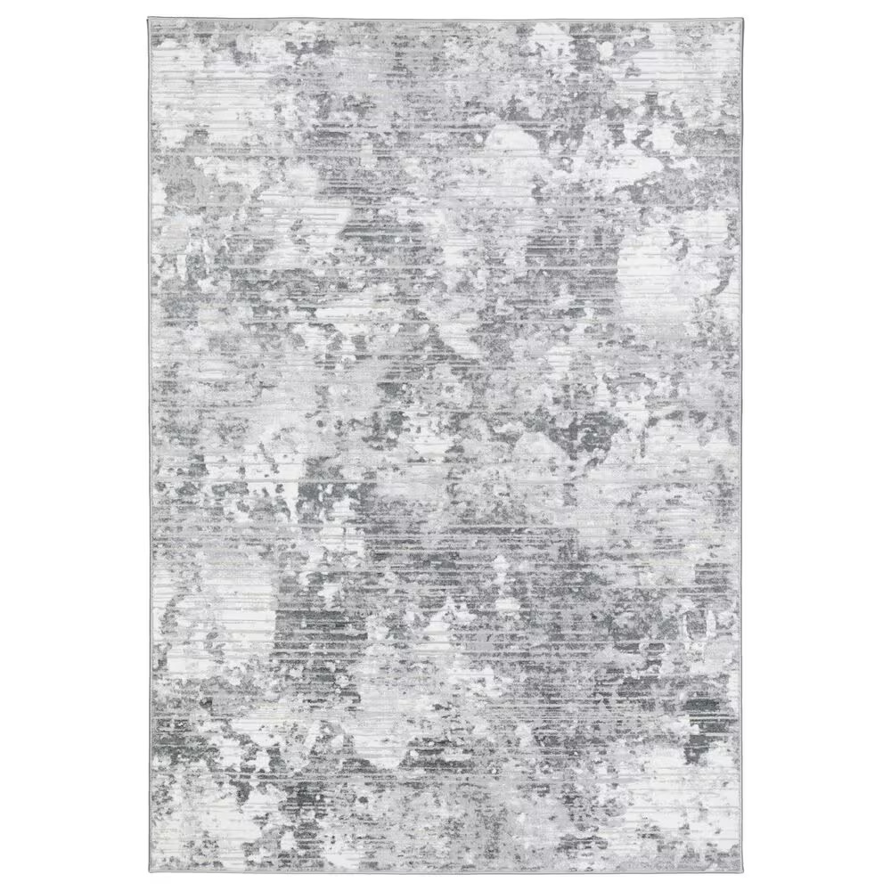 Dalyn Rug Company Rhodes Abstract 9' x 13' Gray Area Rug