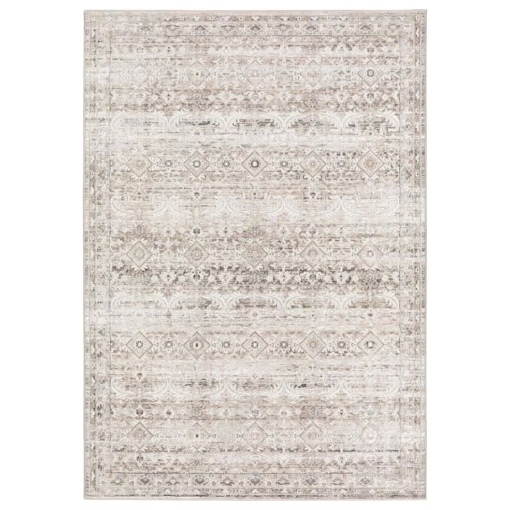 Dalyn Rug Company Rhodes RR7 3'2" x 5'1" Taupe Area Rug