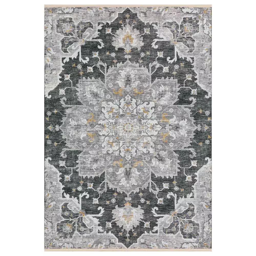 Dalyn Rug Company Marbella MB3 6' x 9' Midnight Area Rug